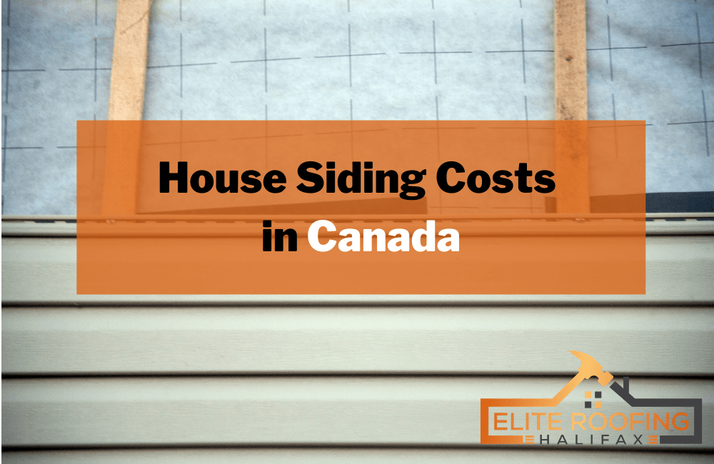 House Siding Costs in Canada